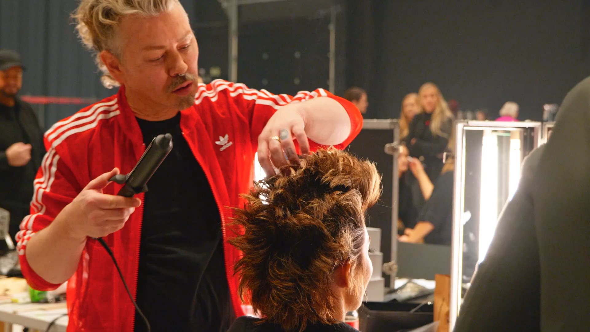 Backstage styling, Copenhagen Fashion Week